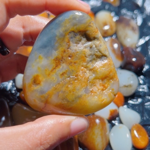 和田玉（糖玉）手链未镶嵌9