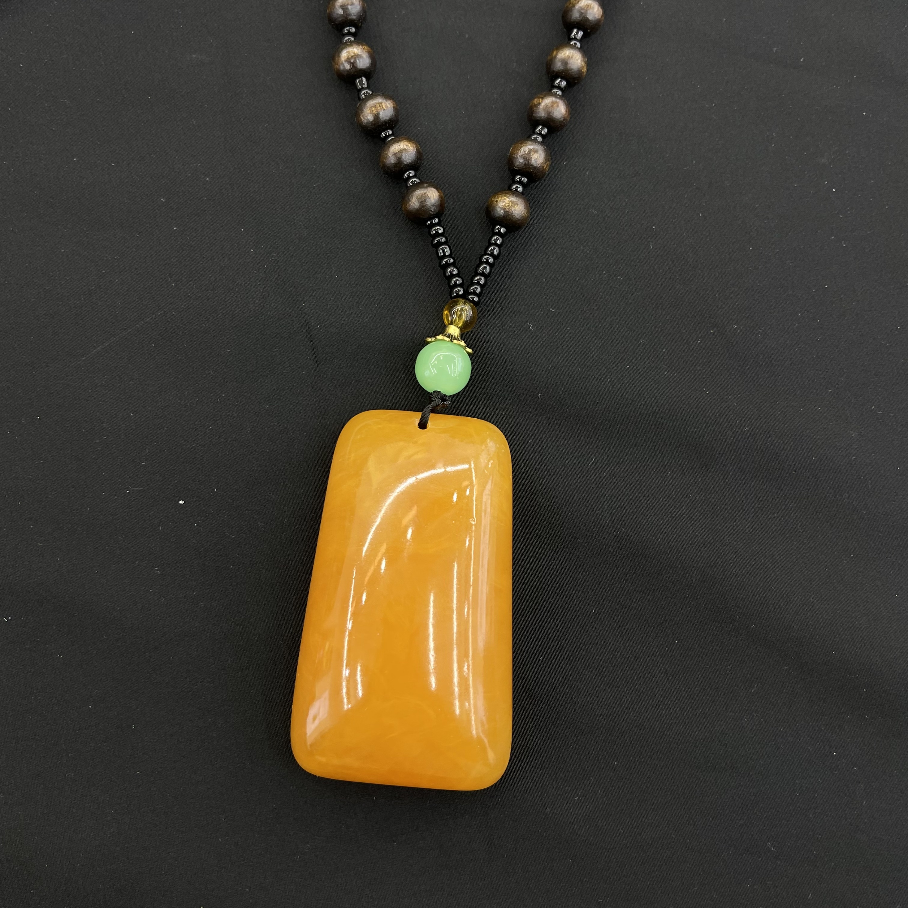  【小雨专属礼盒】国风典雅平安牌树脂吊坠 DH6168