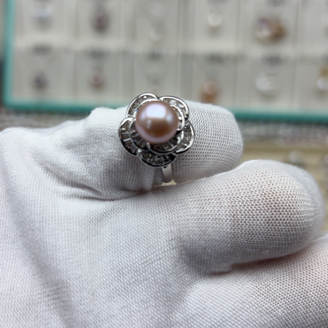 淡水珍珠珍珠  微瑕合金