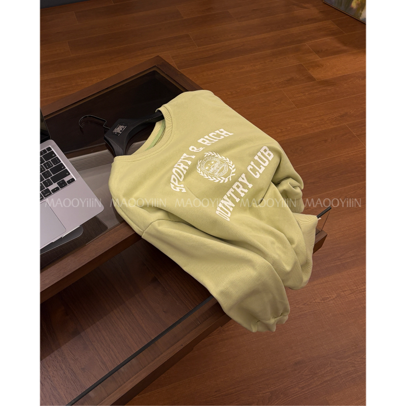 61034【 幸运女神 】 字母休闲韩系ins卫衣