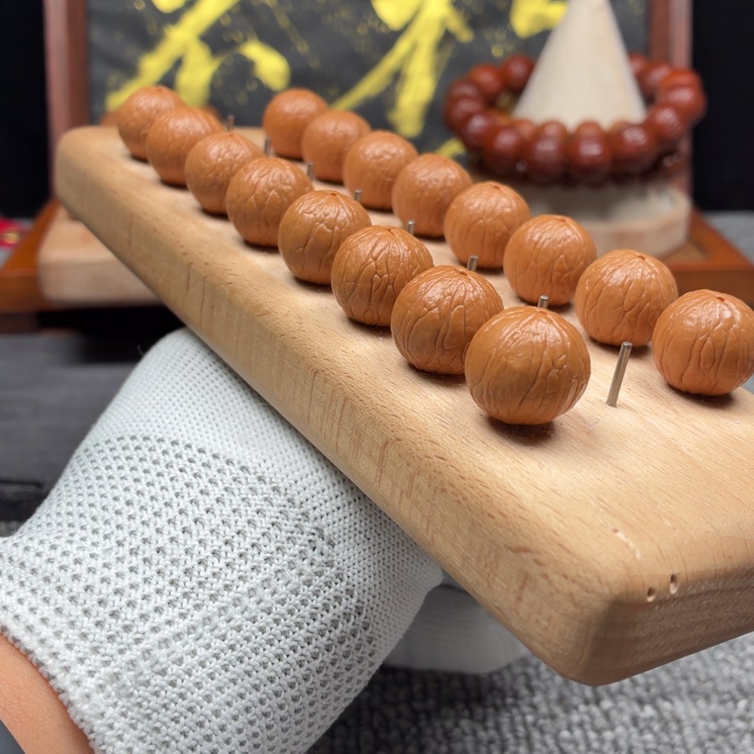 ****Y猴头核桃吊坠强迫症16小27颗