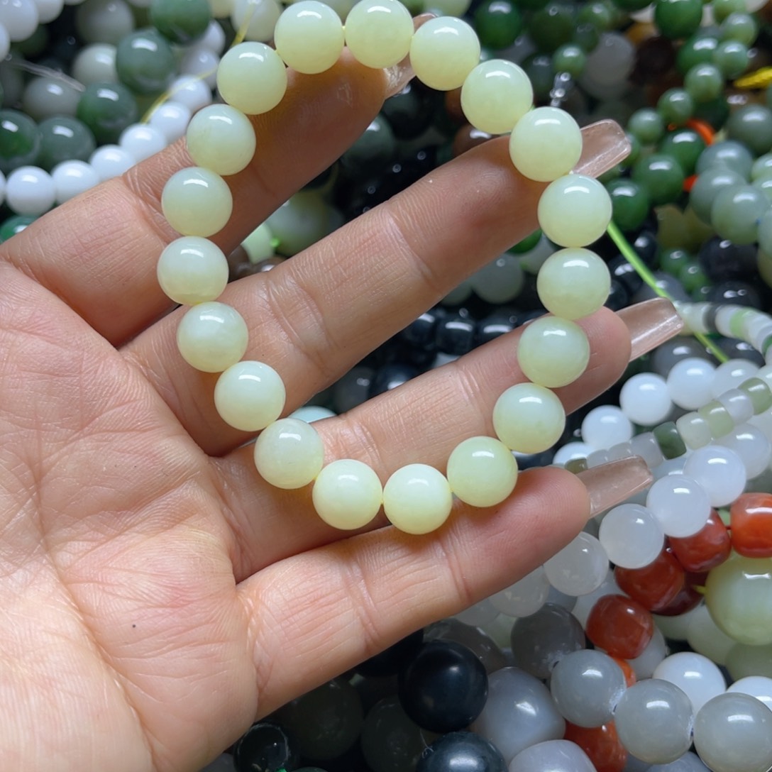 和田玉手链未镶嵌