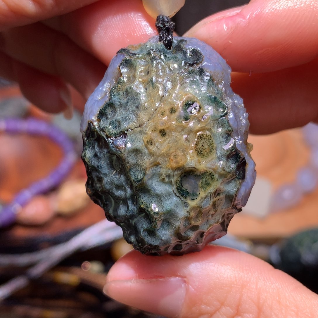 未镶嵌玛瑙/玉髓珠宝半成品