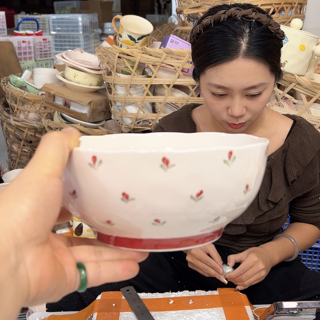 潮州陶瓷工厂微瑕8寸
