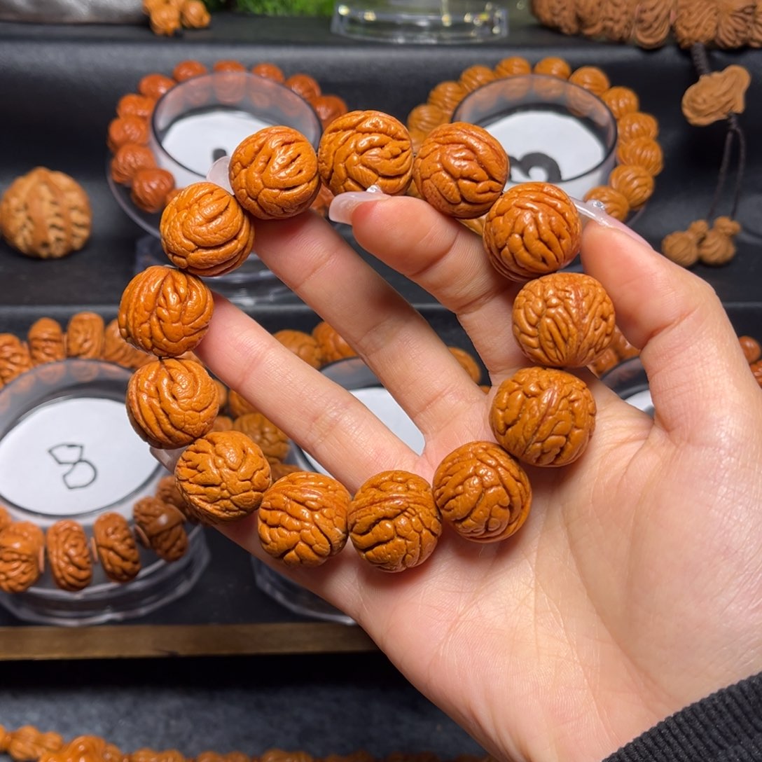 桃核手串桃核单圈龙珠