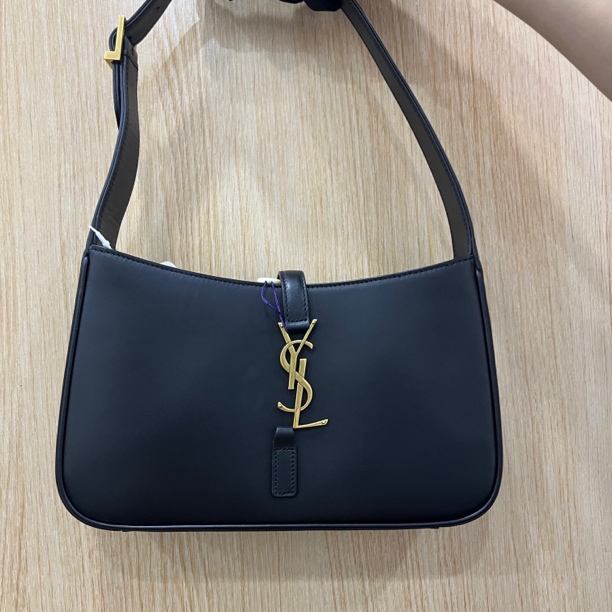 99新 YSL/圣罗兰 圣罗兰黑金腋下hobo