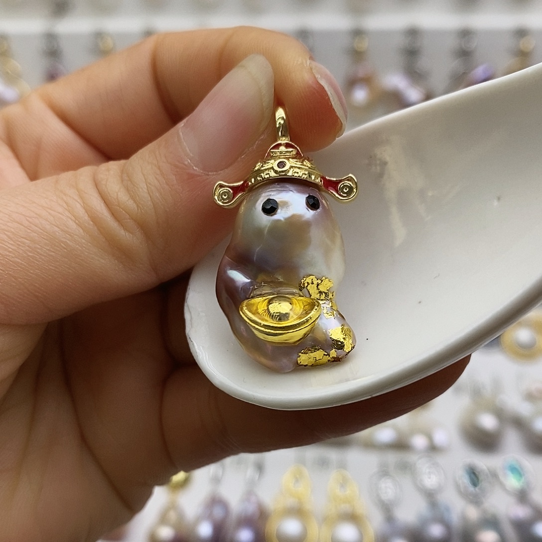 淡水珍珠未镶嵌颈饰