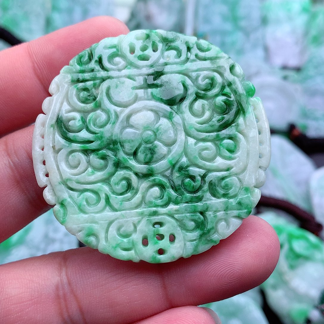 翡翠吊坠(不含链)未镶嵌