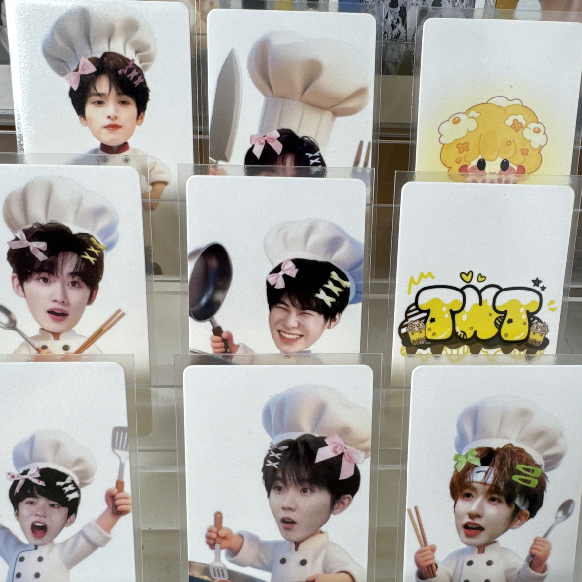 时团少年团官卡道具版mini对对碰