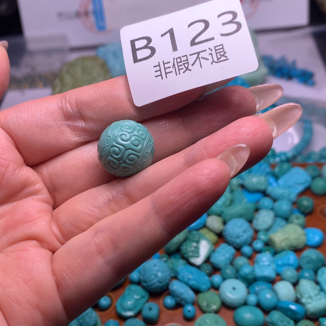 绿松石珠宝奇石未镶嵌