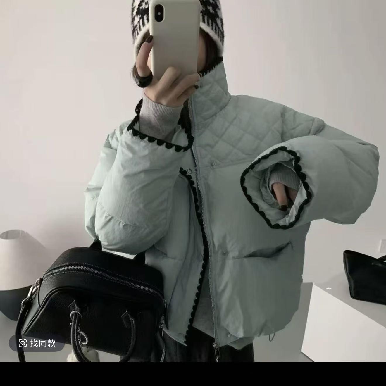 2025秋冬季女生设计师羽绒服外套 MHNZ00X88241