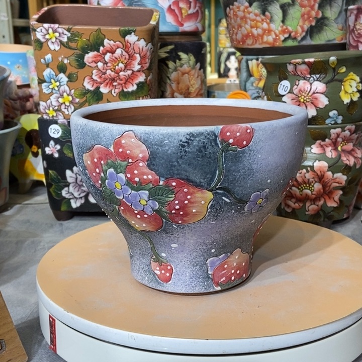 红陶景德镇艺术手绘作品