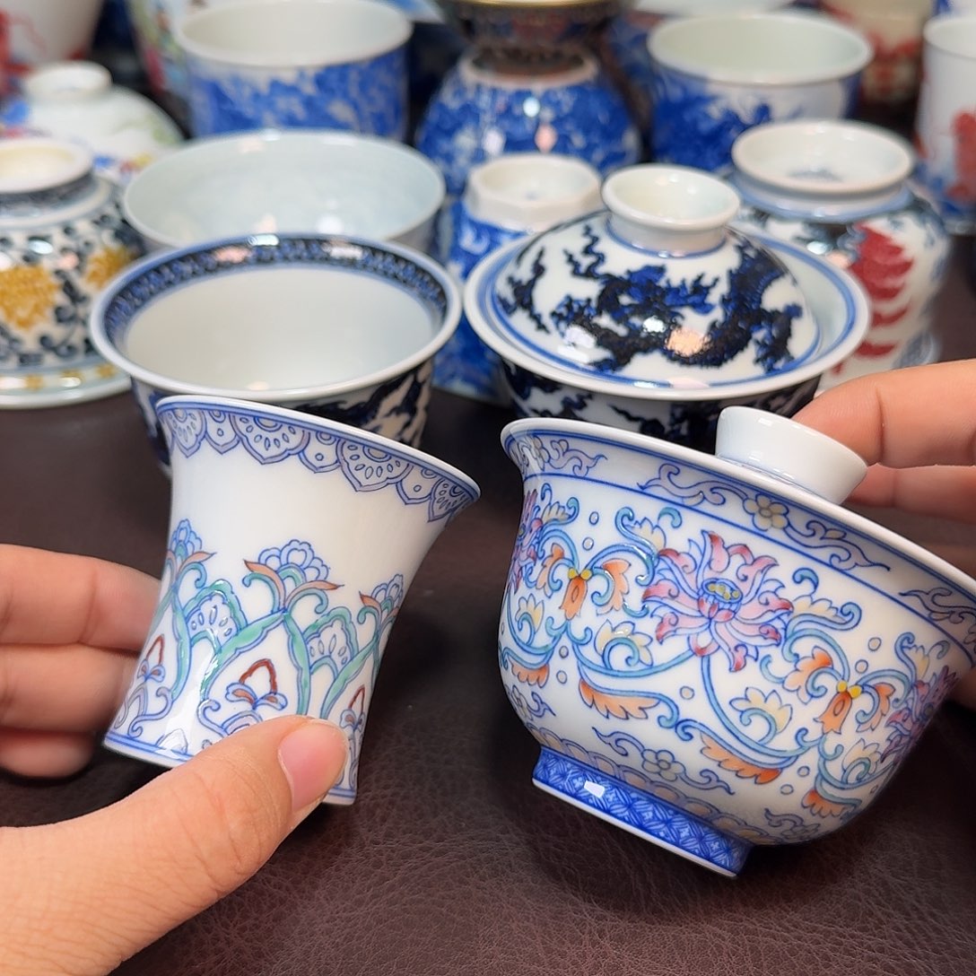 ^***^现代景德镇陶瓷杯