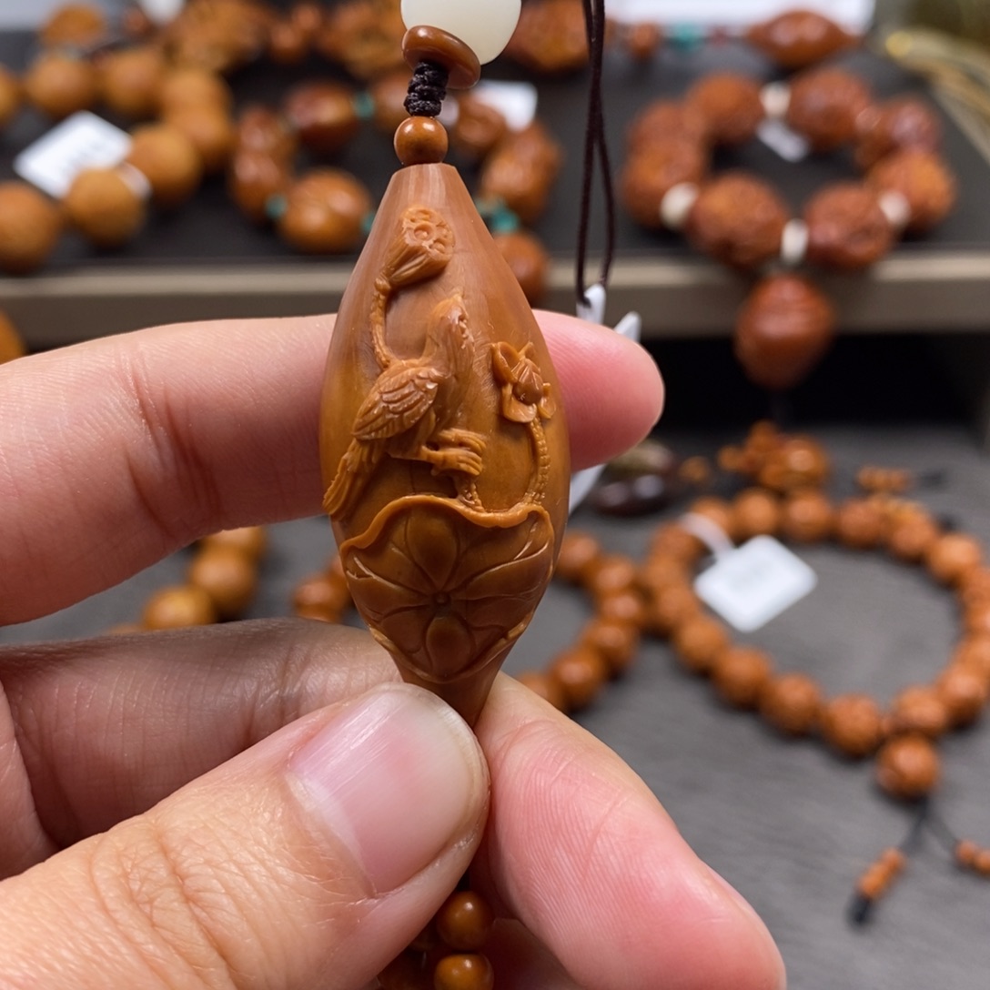 橄榄核手串/手链连连有喜