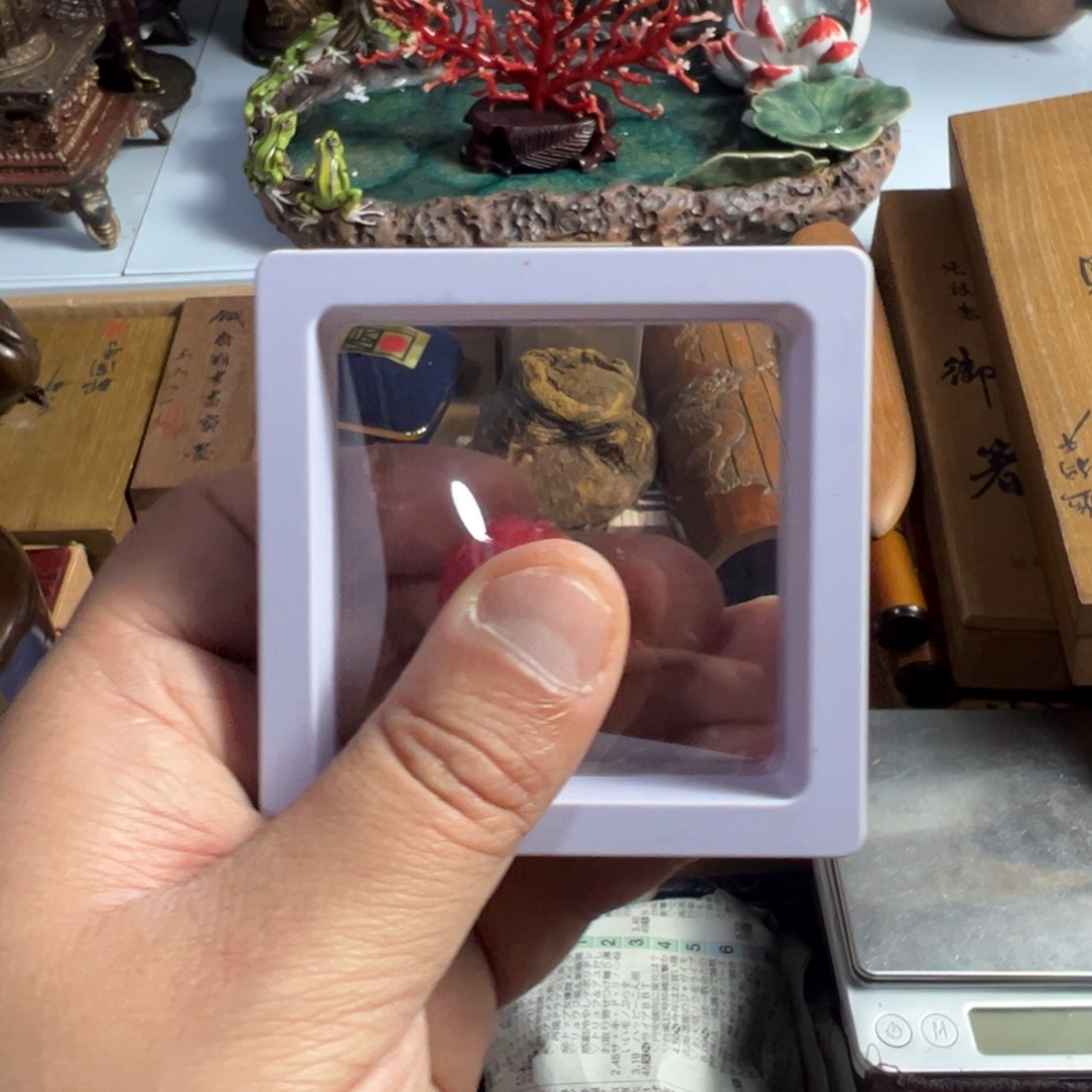 紫砂茶碗我家粉皮真好看啊