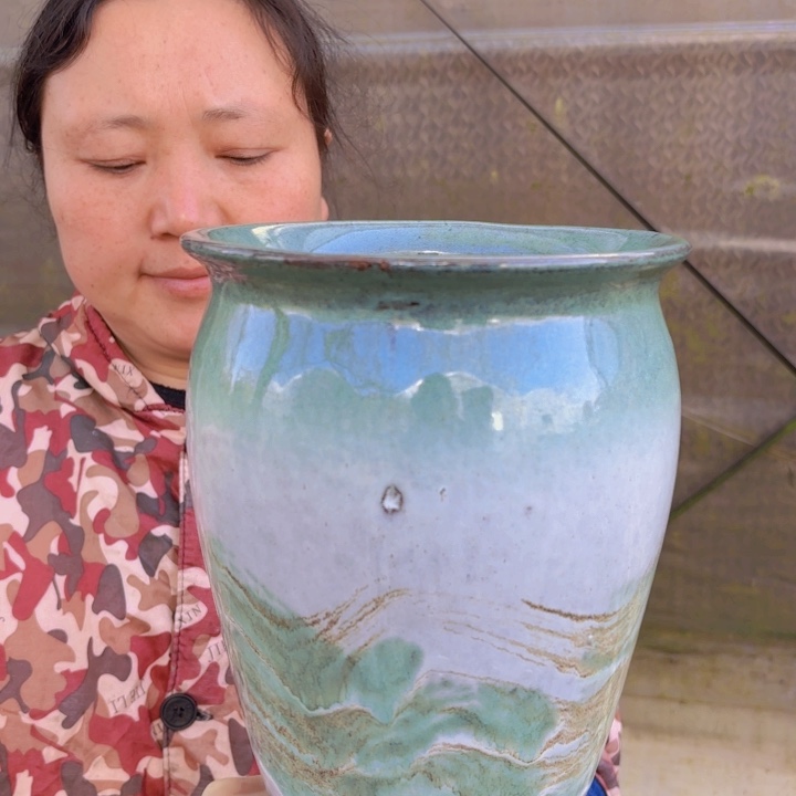 花盆粗陶紫砂透气 口径 高度