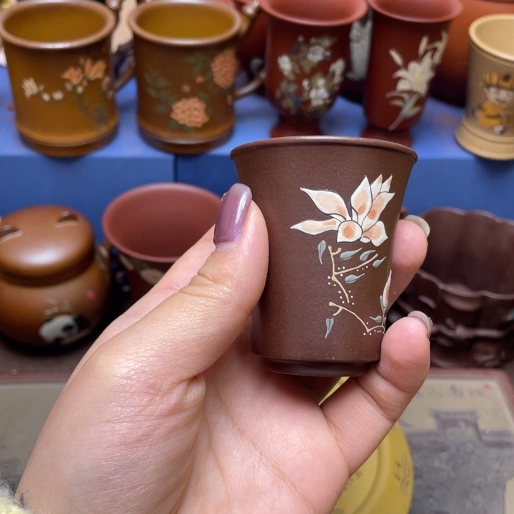 紫砂茶杯紫砂主人杯