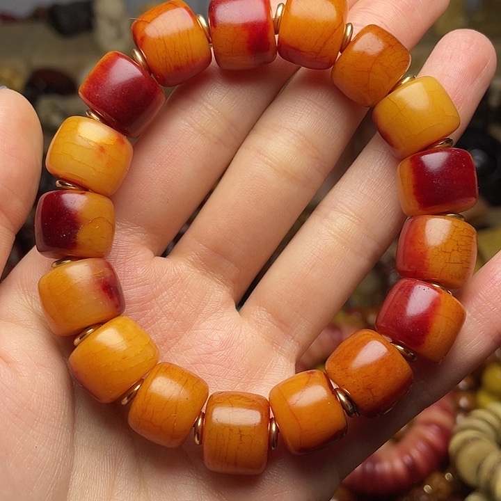 手串/手链驼骨微瑕1.4高级骆驼骨手串