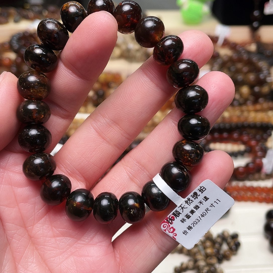 琥珀裸石未镶嵌十一11135