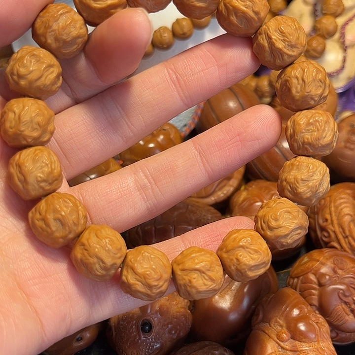 橄榄核手串/手链猴头游龙