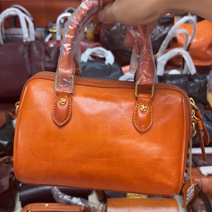 头层牛皮日落黄波士顿