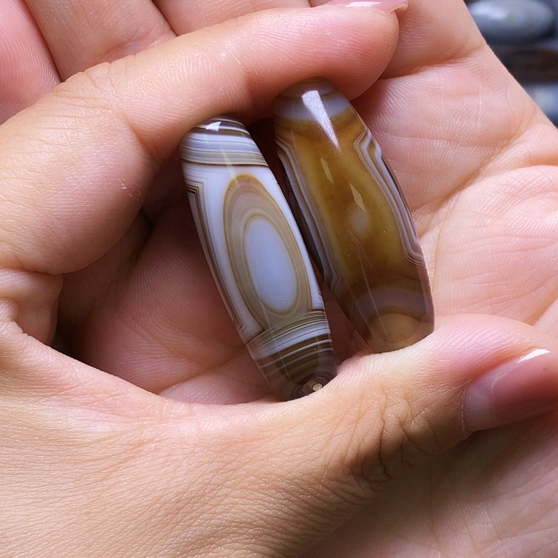 帅***五玛瑙/玉髓未镶嵌颈饰