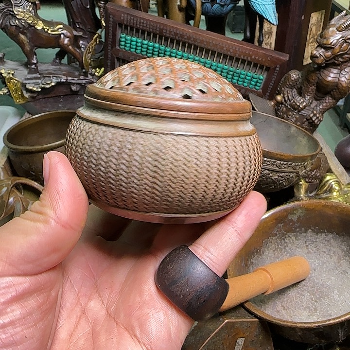 铜器办公室茶室摆件