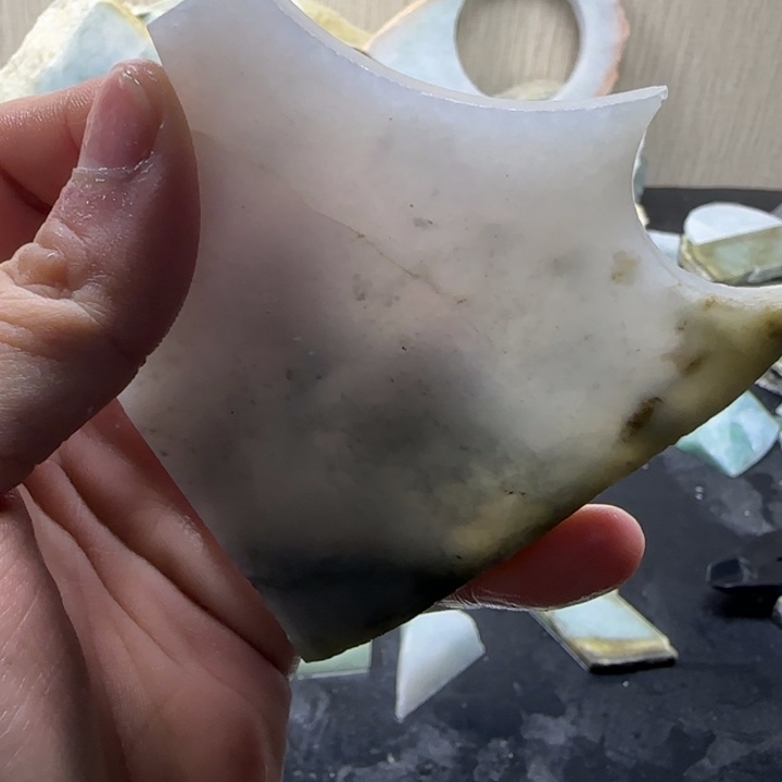 翡翠未镶嵌颈饰纯天然缅甸翡翠