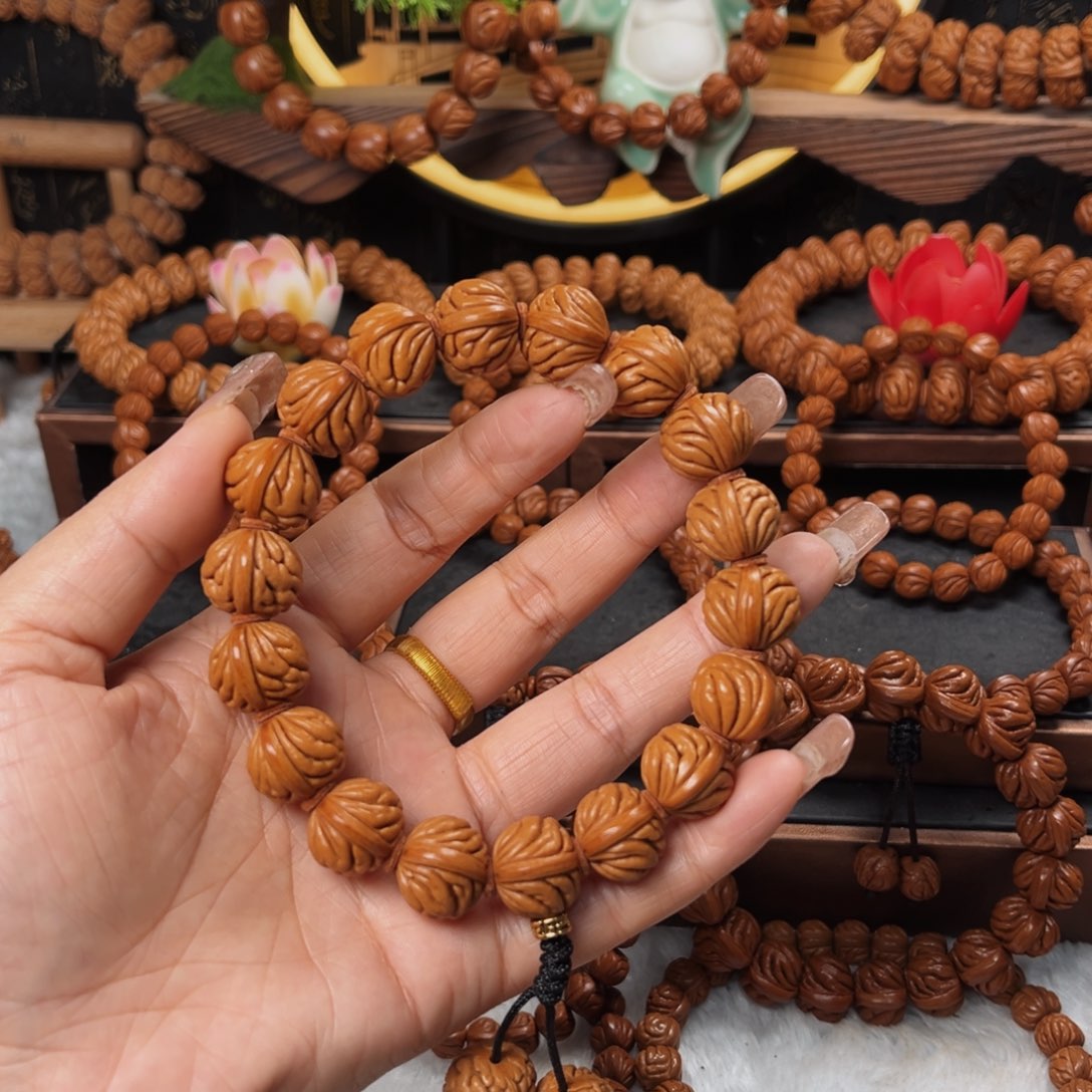 桃核手串15祥云手持