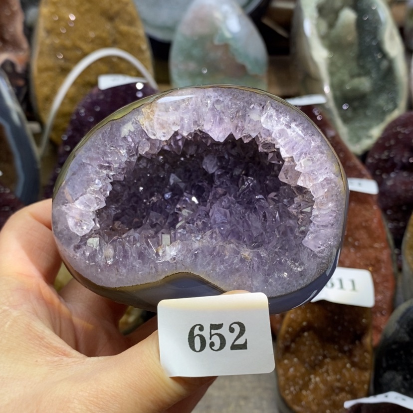 【闪购商品】未镶嵌大型摆件（非配饰）紫晶