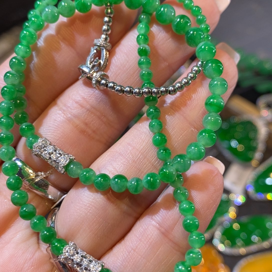 未镶嵌手链翡翠缅甸翡翠