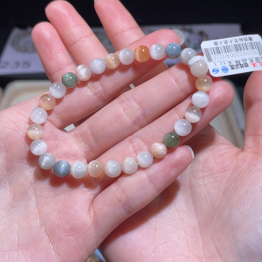 水晶手链未镶嵌234号多性样发货6+