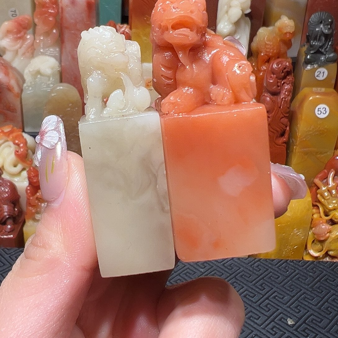 老挝石寿山石印章