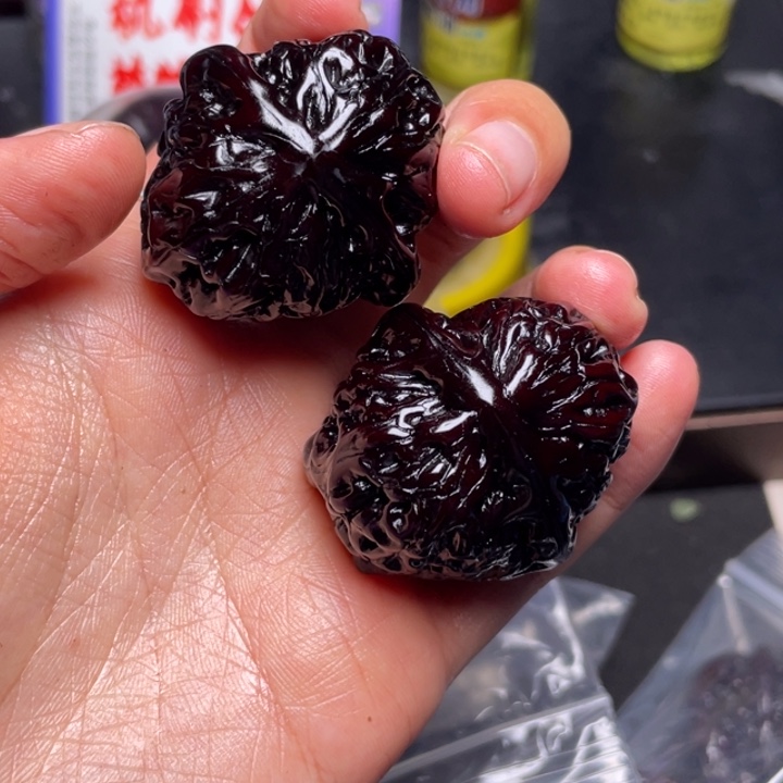 文玩核桃把件中****亮狮子头