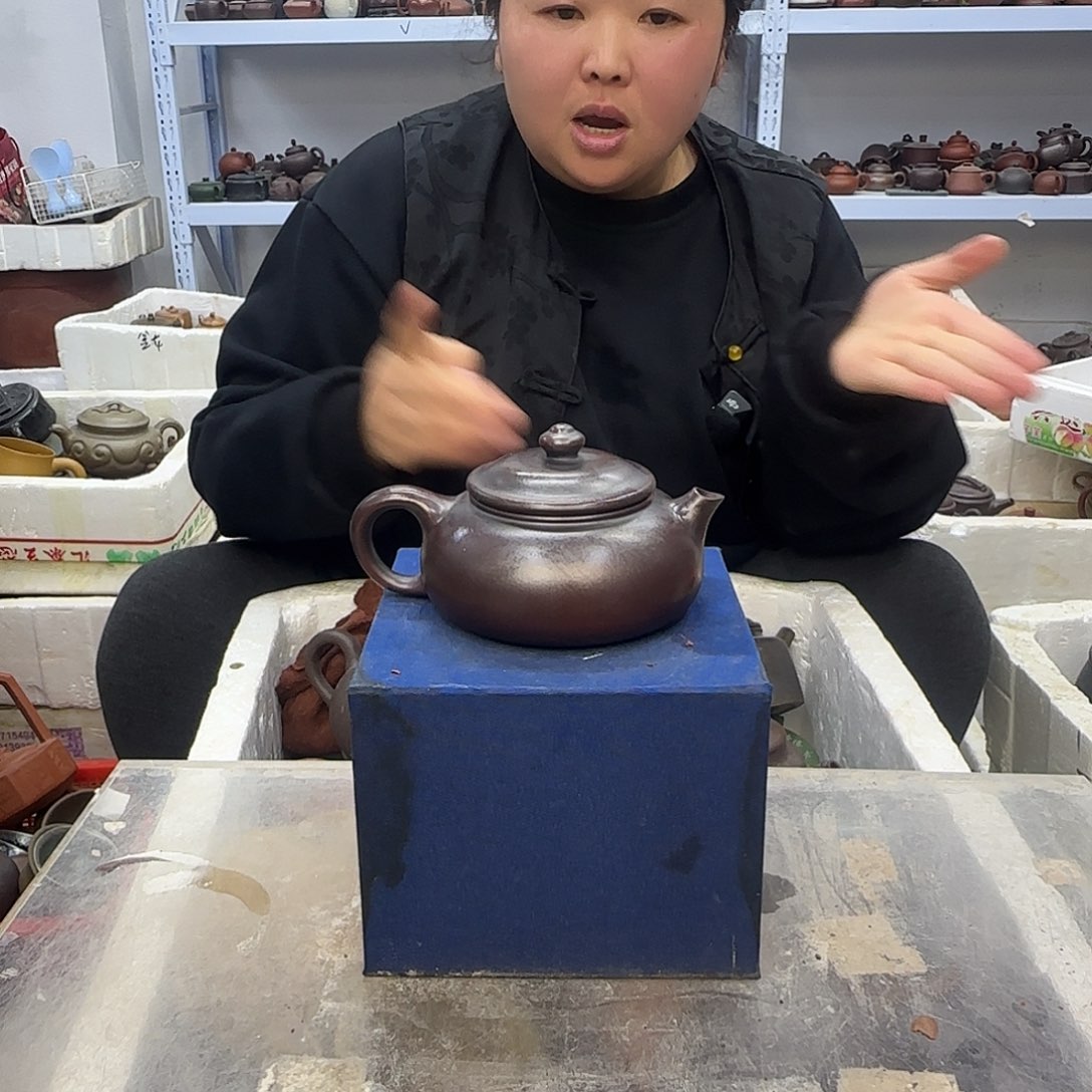 茶壶紫砂宜兴紫砂壶瑕疵处理