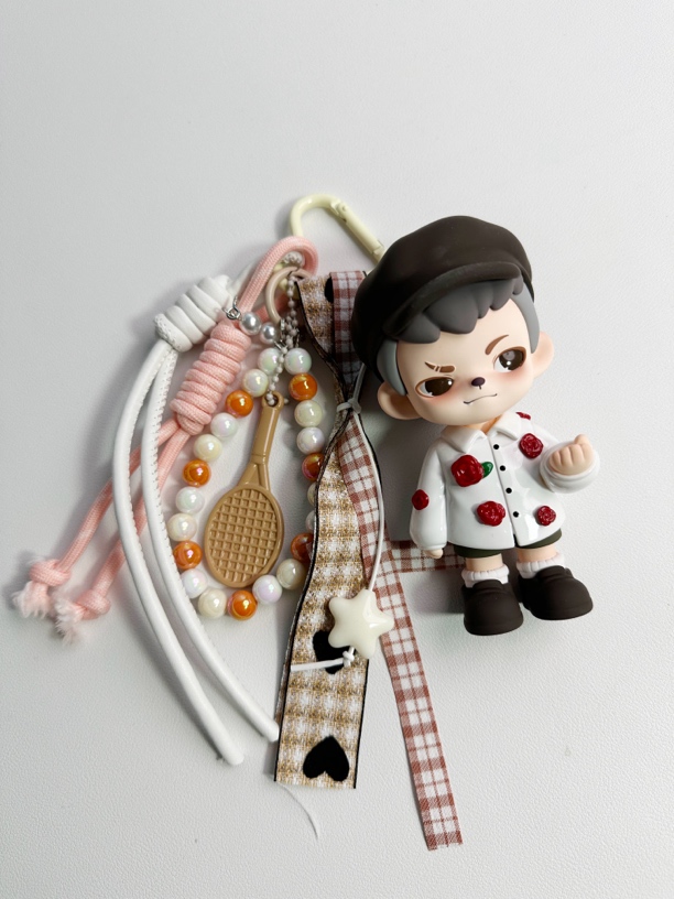 轻奢重工diy卡通手办miu系包挂