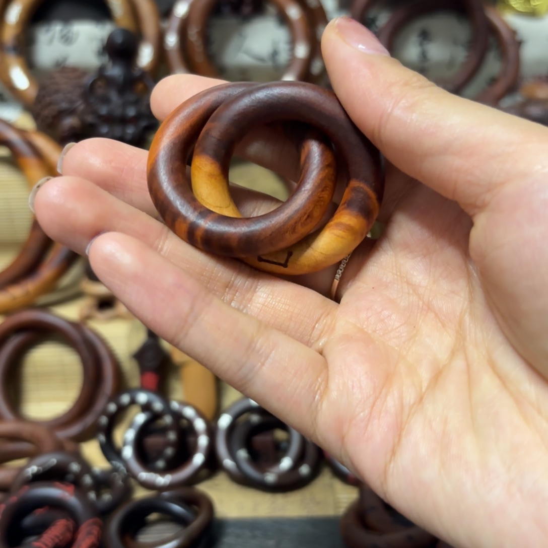 桃木飞*雷桃乾坤圈内径25