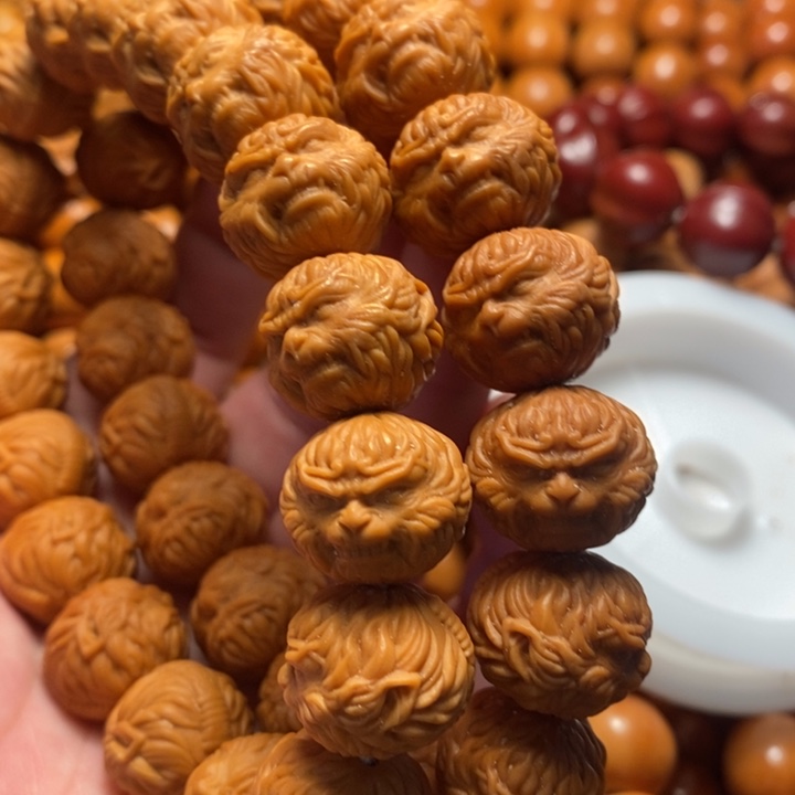 【闪购商品】猴头核桃手串张**1悟空