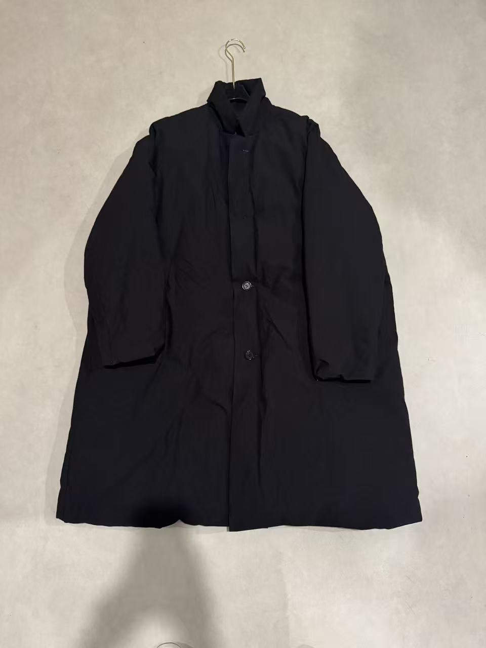 进口面料近江晒宽松长款羽绒服大衣外套
