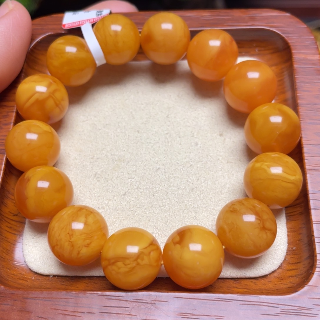 蜜蜡手链未镶嵌手串