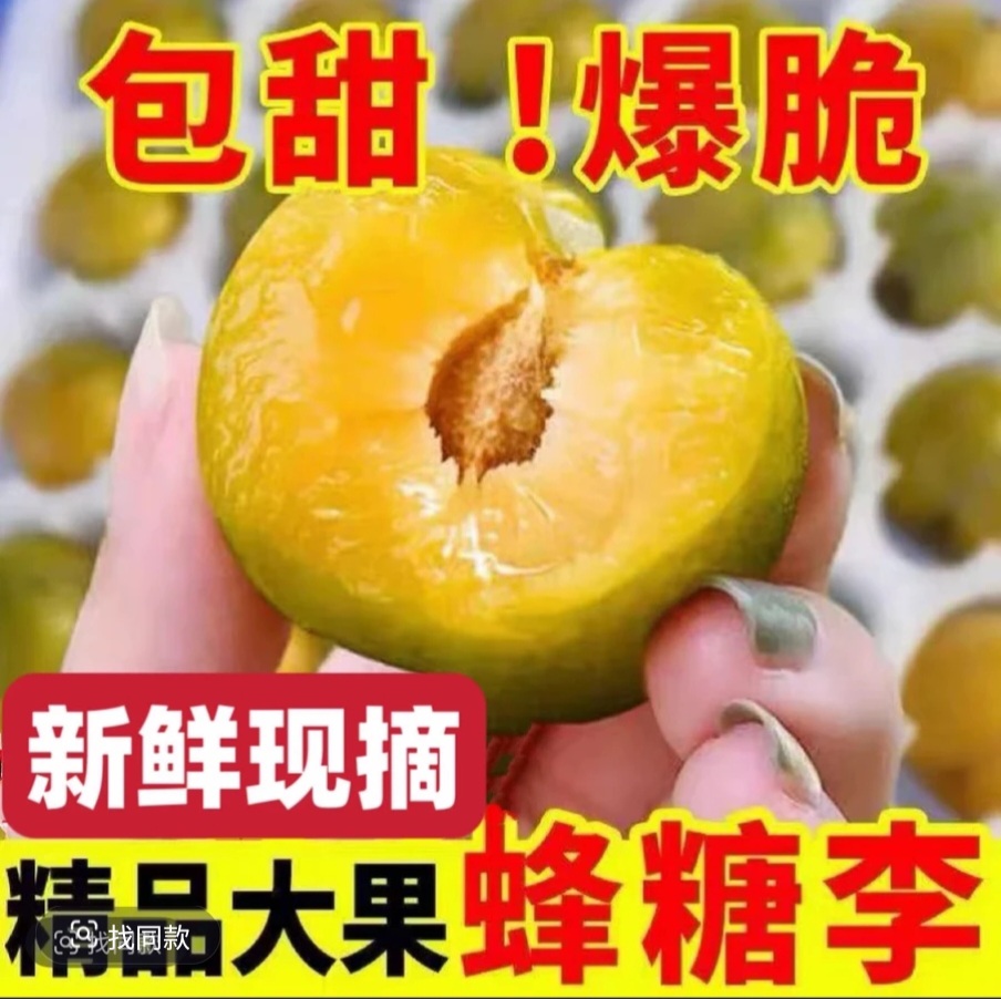 【顺丰/京东】贵州正宗六马冰脆蜂糖李新鲜应季水果脆甜爽多汁带箱