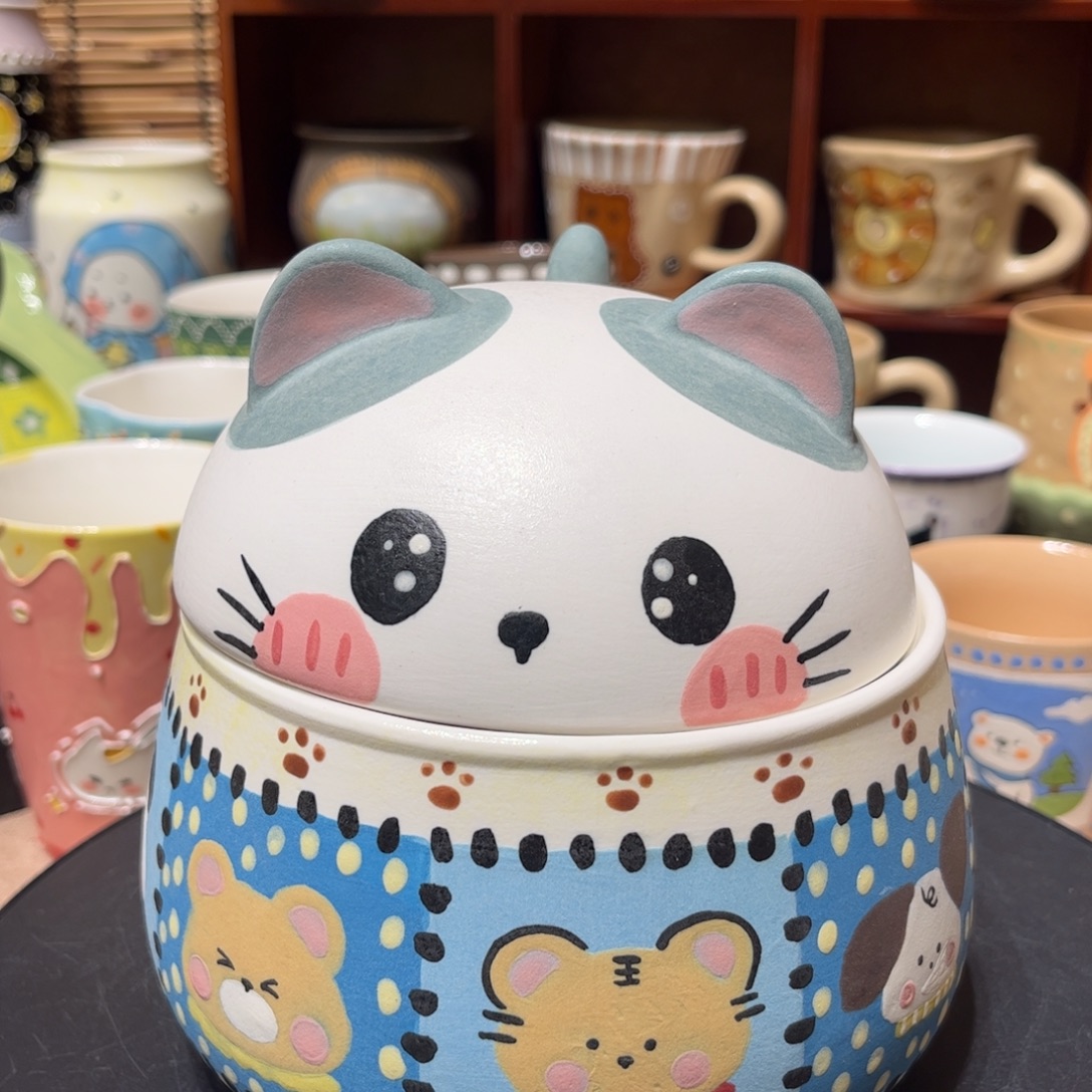 杯子景德镇陶瓷马克杯微