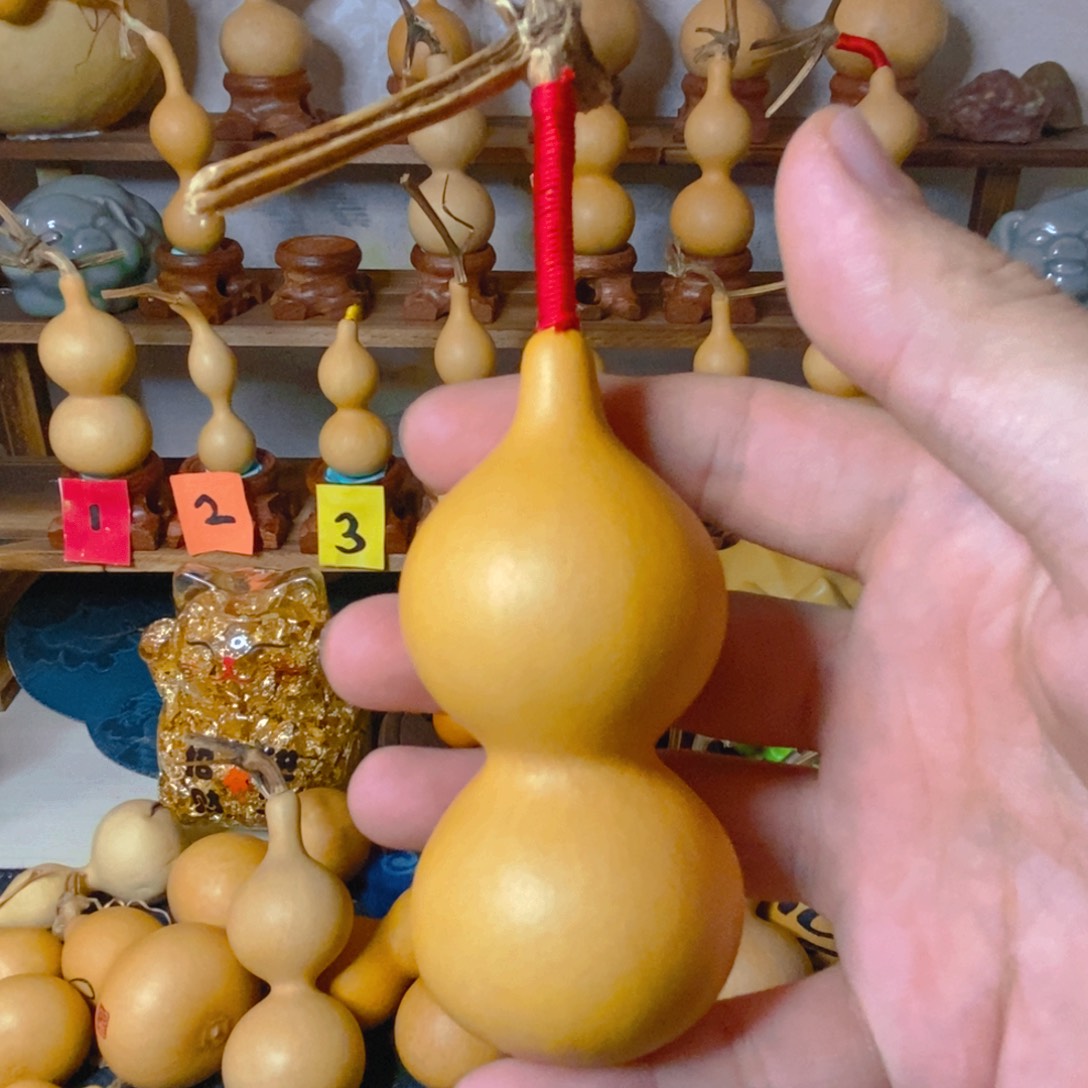 葫芦天然小葫芦文玩手把件