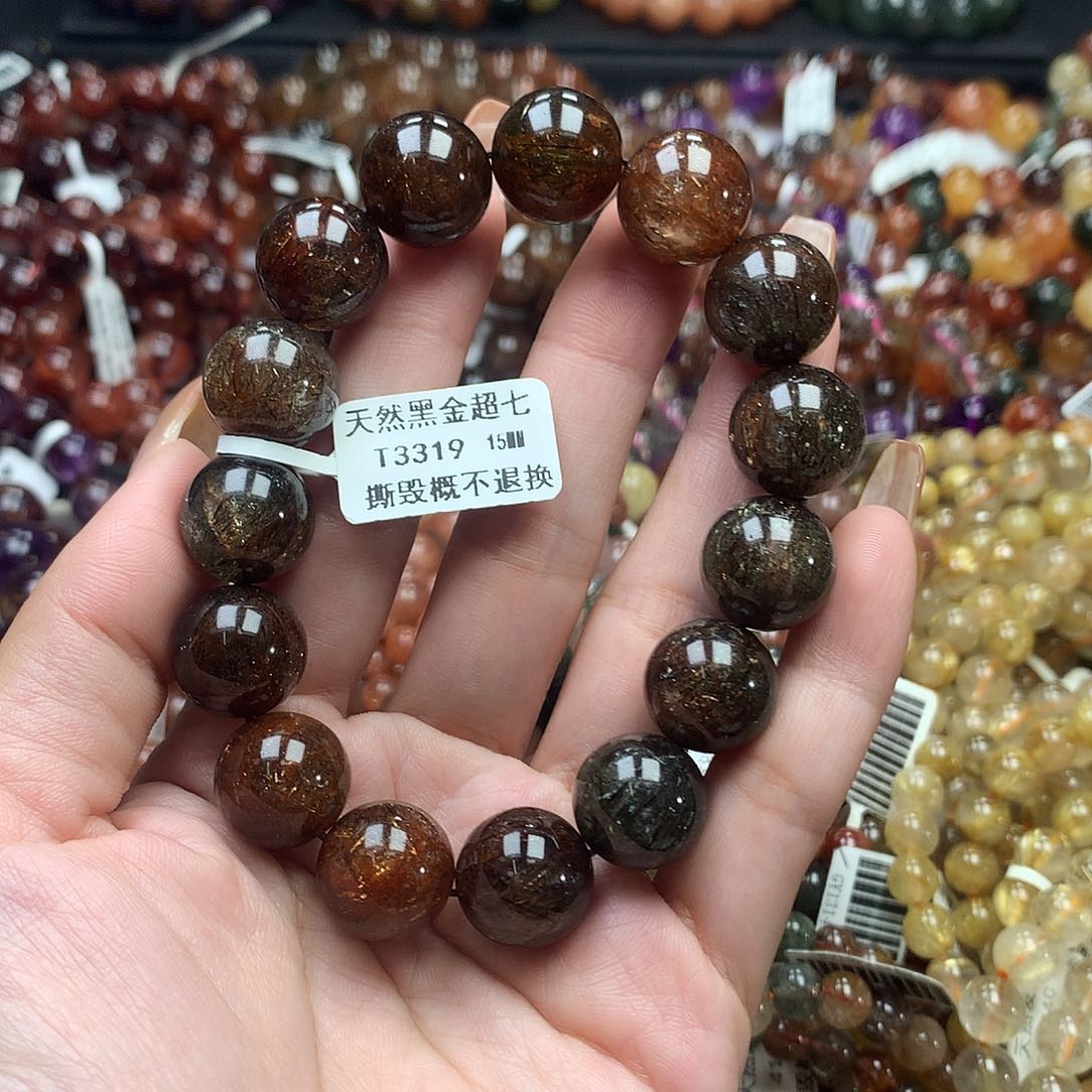 未镶嵌手链水晶儒*，