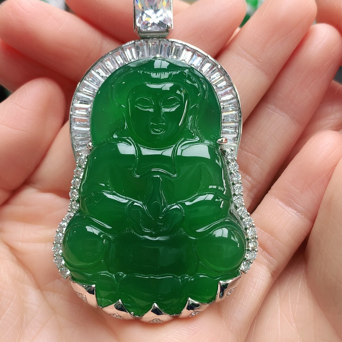 玛瑙/玉髓吊坠银S925镶嵌