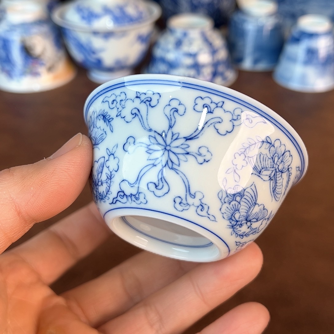 杯景德镇全手工手绘陶瓷