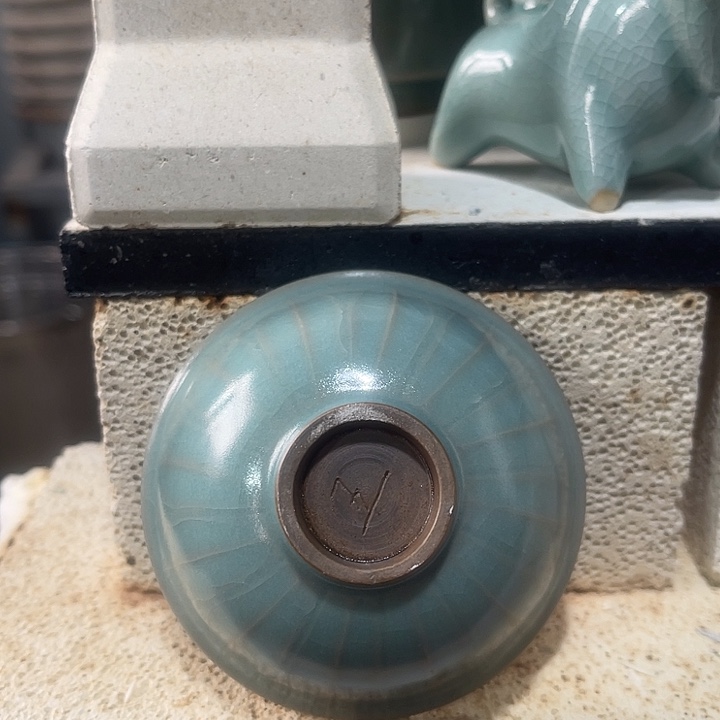 仿古釉莲瓣杯王6666666