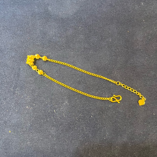 足金手链 足金999小蛮腰手链 6.81g b4