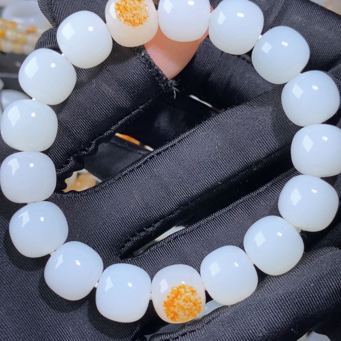 道***师手链未镶嵌和田玉