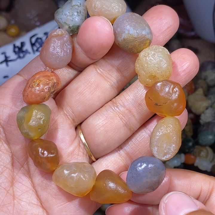 玛瑙/玉髓珠宝半成品未镶嵌小*知